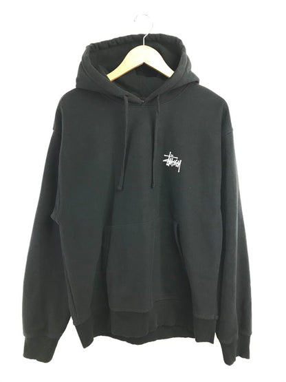 【中古品】【メンズ】 STUSSY ステューシー BASIC LOGO HOODIE BLACK 1924762 ベーシック ロゴ フーディー パーカー 142-260723-rt-10-tagh サイズ：M カラー：ブラック 万代Net店