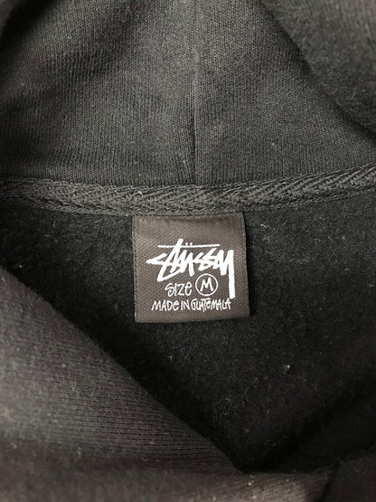 【中古品】【メンズ】 STUSSY ステューシー BASIC LOGO HOODIE BLACK 1924762 ベーシック ロゴ フーディー パーカー 142-260723-rt-10-tagh サイズ：M カラー：ブラック 万代Net店