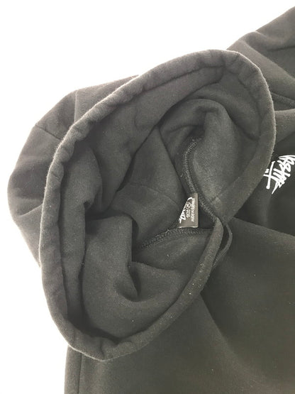 【中古品】【メンズ】 STUSSY ステューシー BASIC LOGO HOODIE BLACK 1924762 ベーシック ロゴ フーディー パーカー 142-260723-rt-10-tagh サイズ：M カラー：ブラック 万代Net店