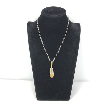 【中古品】【メンズ】 BIG HAND ビッグハンド FEATHER PENDANT TOP 0290 フェザー ペンダントトップ アクセサリー 191-260721-YY-12-tagh カラー：ゴールド/シルバー 万代Net店