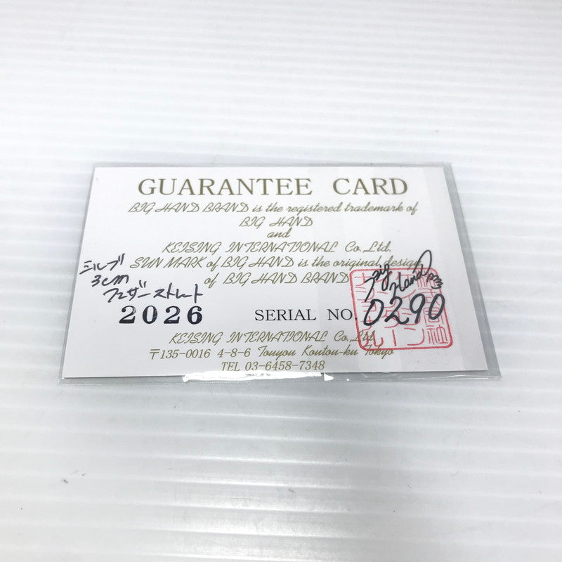 【中古品】【メンズ】 BIG HAND ビッグハンド FEATHER PENDANT TOP 0290 フェザー ペンダントトップ アクセサリー 191-260721-YY-12-tagh カラー：ゴールド/シルバー 万代Net店