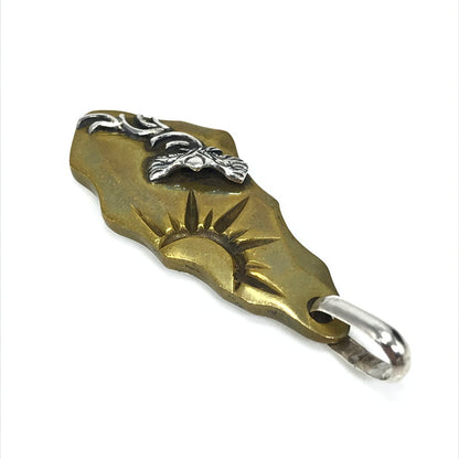 【中古品】【メンズ】 BIG HAND ビッグハンド PENDANT TOP ペンダントトップ 太陽 鷲 アクセサリー 191-260721-YY-11-tagh カラー：ゴールド 万代Net店