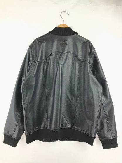 【中古品】【メンズ】 LRG リフテッド リサーチ グループ LEATHER JACKET BLACK レザー ジャケット アウター 142-260729-rt-34-tagh サイズ：2XL カラー：ブラック 万代Net店
