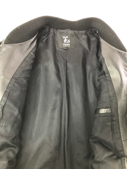 【中古品】【メンズ】 LRG リフテッド リサーチ グループ LEATHER JACKET BLACK レザー ジャケット アウター 142-260729-rt-34-tagh サイズ：2XL カラー：ブラック 万代Net店