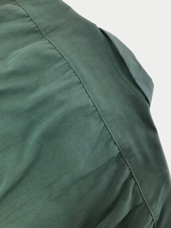 【中古品】【メンズ】 OLD STUSSY オールド ステューシー 80's LS OPEN COLLAR WORK SHIRT GREEN 80年代 ロングスリーブ オープンカラー ワーク シャツ USA製 142-260723-rt-09-tagh サイズ：L カラー：グリーン 万代Net店