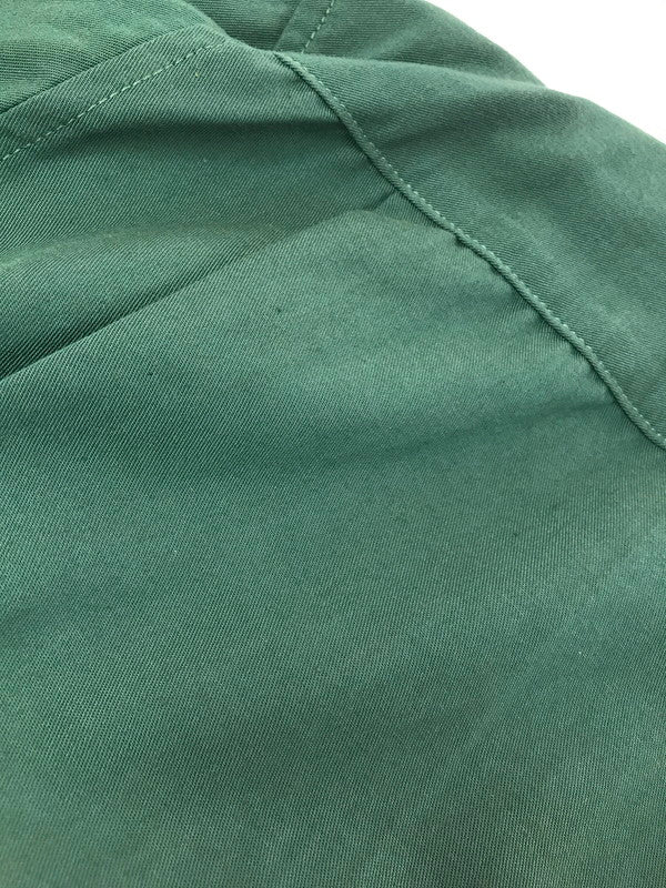 【中古品】【メンズ】 OLD STUSSY オールド ステューシー 80's LS OPEN COLLAR WORK SHIRT GREEN 80年代 ロングスリーブ オープンカラー ワーク シャツ USA製 142-260723-rt-09-tagh サイズ：L カラー：グリーン 万代Net店