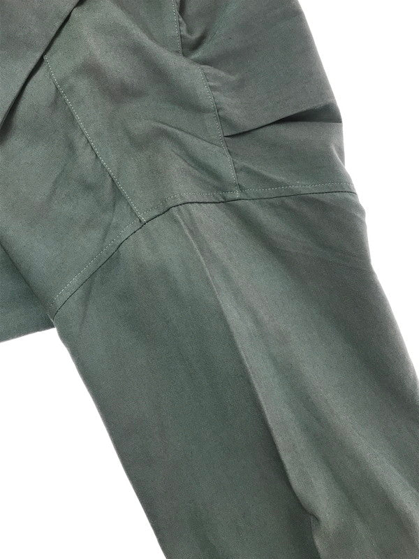 【中古品】【メンズ】 OLD STUSSY オールド ステューシー 80's LS OPEN COLLAR WORK SHIRT GREEN 80年代 ロングスリーブ オープンカラー ワーク シャツ USA製 142-260723-rt-09-tagh サイズ：L カラー：グリーン 万代Net店