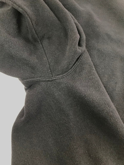 【中古品】【メンズ】 CHAMPION チャンピオン 90's SWEATSHIRT 90年代 スウェットシャツ トレーナー USA製 青タグ 前V 146-260723-rt-11-tagh サイズ：XL カラー：ブラック 万代Net店