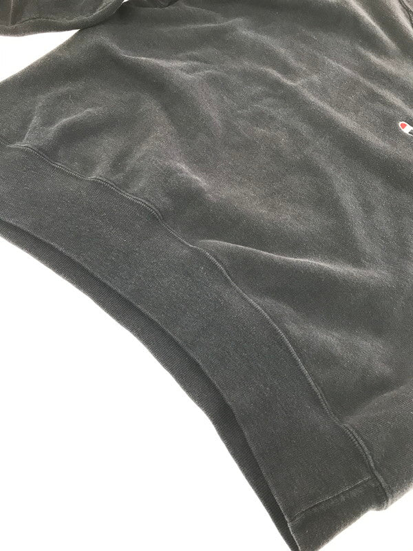 【中古品】【メンズ】 CHAMPION チャンピオン 90's SWEATSHIRT 90年代 スウェットシャツ トレーナー USA製 青タグ 前V 146-260723-rt-11-tagh サイズ：XL カラー：ブラック 万代Net店
