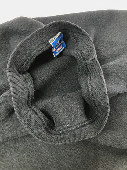 【中古品】【メンズ】 CHAMPION チャンピオン 90's SWEATSHIRT 90年代 スウェットシャツ トレーナー USA製 青タグ 前V 146-260723-rt-11-tagh サイズ：XL カラー：ブラック 万代Net店