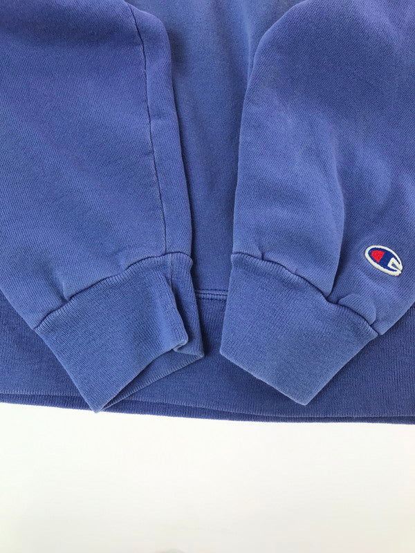 【現状渡し品】【メンズ】 CHAMPION チャンピオン 90's SWEATSHIRT BLUE 90年代 スウェットシャツ トレーナー USA製 前V 146-260723-rt-13-tagh サイズ：XXL カラー：ブルー 万代Net店