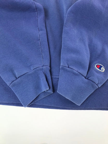 【現状渡し品】【メンズ】 CHAMPION チャンピオン 90's SWEATSHIRT BLUE 90年代 スウェットシャツ トレーナー USA製 前V 146-260723-rt-13-tagh サイズ：XXL カラー：ブルー 万代Net店