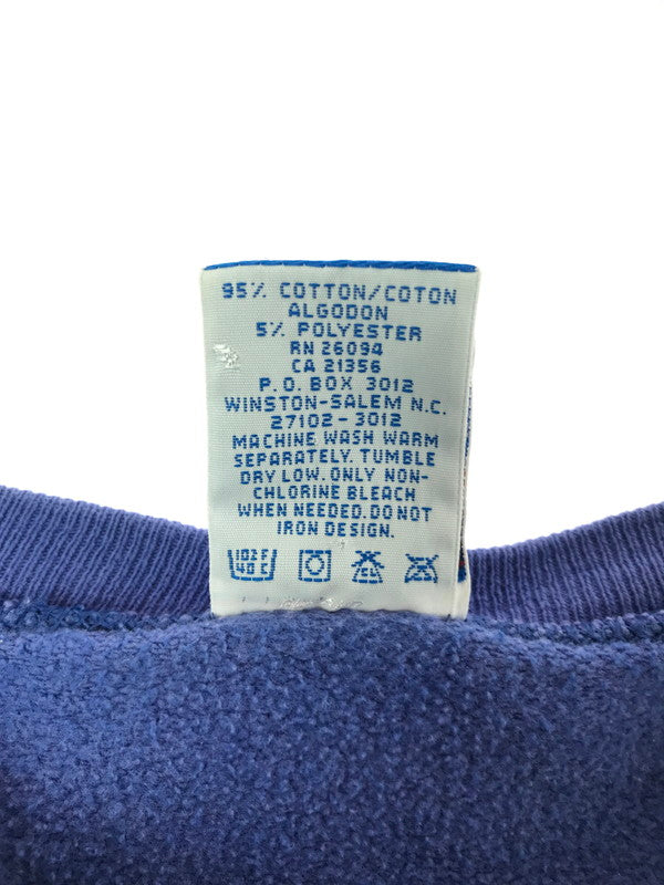 【現状渡し品】【メンズ】 CHAMPION チャンピオン 90's SWEATSHIRT BLUE 90年代 スウェットシャツ トレーナー USA製 前V 146-260723-rt-13-tagh サイズ：XXL カラー：ブルー 万代Net店