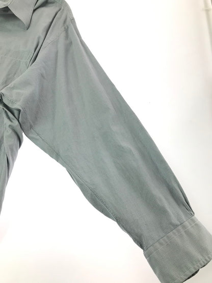 【中古品】【メンズ】 BROOKS BROTHERS ブルックスブラザーズ 80's～90's L/S SHIRT GRAY 80～90年代 ロングスリーブ シャツ USA製 トップス 146-260723-rt-19-tagh サイズ：17.5 カラー：ブルー 万代Net店