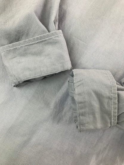 【中古品】【メンズ】 BROOKS BROTHERS ブルックスブラザーズ 80's～90's L/S SHIRT GRAY 80～90年代 ロングスリーブ シャツ USA製 トップス 146-260723-rt-19-tagh サイズ：17.5 カラー：ブルー 万代Net店