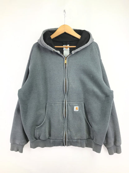 【中古品】【メンズ】 CARHARTT カーハート 90～00's THERMAL LINER ZIP UP HOODIE 90～2000年代 サーマル ライナー ジップ アップ フーディー パーカー 146-260723-rt-22-tagh サイズ：不明 下記参照 カラー：グレー 万代Net店