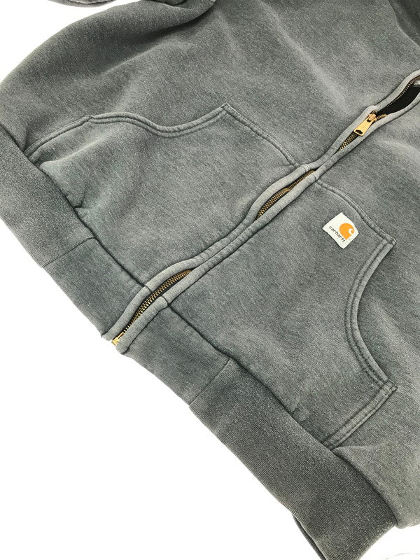 【中古品】【メンズ】 CARHARTT カーハート 90～00's THERMAL LINER ZIP UP HOODIE 90～2000年代 サーマル ライナー ジップ アップ フーディー パーカー 146-260723-rt-22-tagh サイズ：不明 下記参照 カラー：グレー 万代Net店