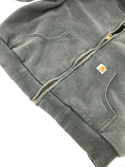 【中古品】【メンズ】 CARHARTT カーハート 90～00's THERMAL LINER ZIP UP HOODIE 90～2000年代 サーマル ライナー ジップ アップ フーディー パーカー 146-260723-rt-22-tagh サイズ：不明 下記参照 カラー：グレー 万代Net店