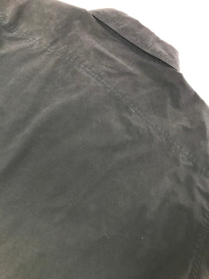 【中古品】【メンズ】 OLD STUSSY オールド ステューシー 90's L/S NYLON WORK SHIRT NAVY 90年代 ナイロン ワーク シャツ ネイビー USA製 紺タグ 142-260723-rt-08-tagh サイズ：L カラー：ブラック 万代Net店