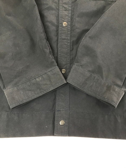 【中古品】【メンズ】 OLD STUSSY オールド ステューシー 90's L/S NYLON WORK SHIRT NAVY 90年代 ナイロン ワーク シャツ ネイビー USA製 紺タグ 142-260723-rt-08-tagh サイズ：L カラー：ブラック 万代Net店