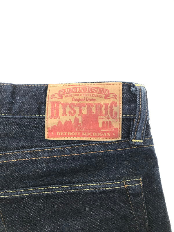 【中古品】【メンズ】 HYSTERIC GLAMOUR ヒステリックグラマー STUDS RAW DENIM PANTS 0233AP12 スタッズ ロー デニム パンツ ボトムス 151-260729-rt-25-tagh サイズ：34 カラー：インディゴ 万代Net店