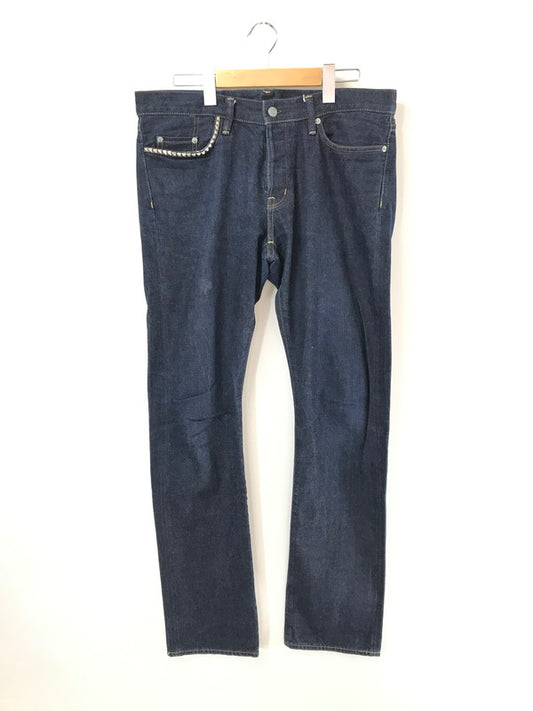 【中古品】【メンズ】 HYSTERIC GLAMOUR ヒステリックグラマー STUDS RAW DENIM PANTS 0233AP12 スタッズ ロー デニム パンツ ボトムス 151-260729-rt-25-tagh サイズ：34 カラー：インディゴ 万代Net店