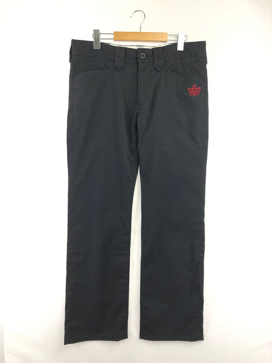 【中古品】【メンズ】 TMT ティーエムティー STRAIGHT PANTS BLACK TPT-F13CL02 ストレート パンツ ボトムス 151-260729-rt-16-tagh サイズ：XL カラー：ブラック 万代Net店