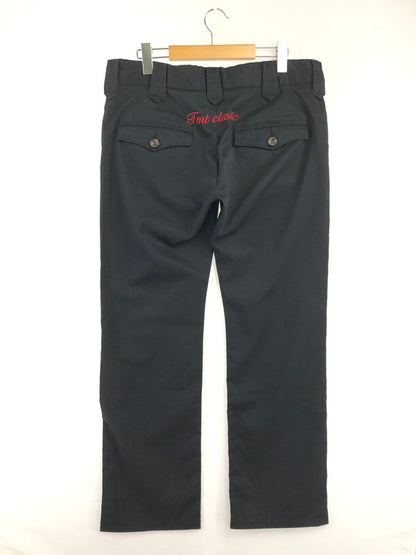 【中古品】【メンズ】 TMT ティーエムティー STRAIGHT PANTS BLACK TPT-F13CL02 ストレート パンツ ボトムス 151-260729-rt-16-tagh サイズ：XL カラー：ブラック 万代Net店