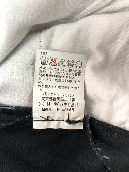 【中古品】【メンズ】 TMT ティーエムティー STRAIGHT PANTS BLACK TPT-F13CL02 ストレート パンツ ボトムス 151-260729-rt-16-tagh サイズ：XL カラー：ブラック 万代Net店
