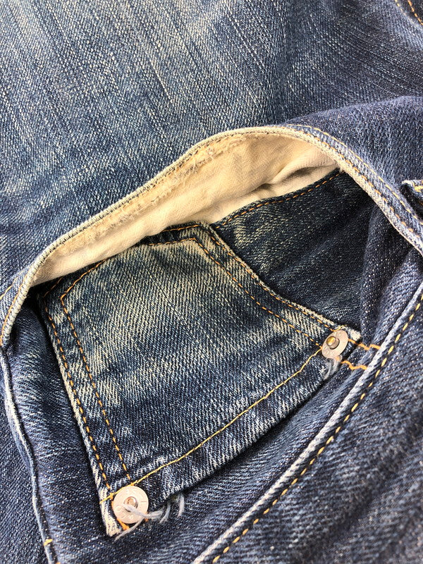 【中古品】【メンズ】 LEVI'S リーバイス × LEFTY JEAN BY TAKAHIRO KURAISHI レフティー ジーン バイ タカヒロ クライシ DENIM PANTS LJB02-0001 L205 デニムパンツ ボトムス 157-260729-rt-20-tagh サイズ：31 カラー：インディゴ 万代Net店