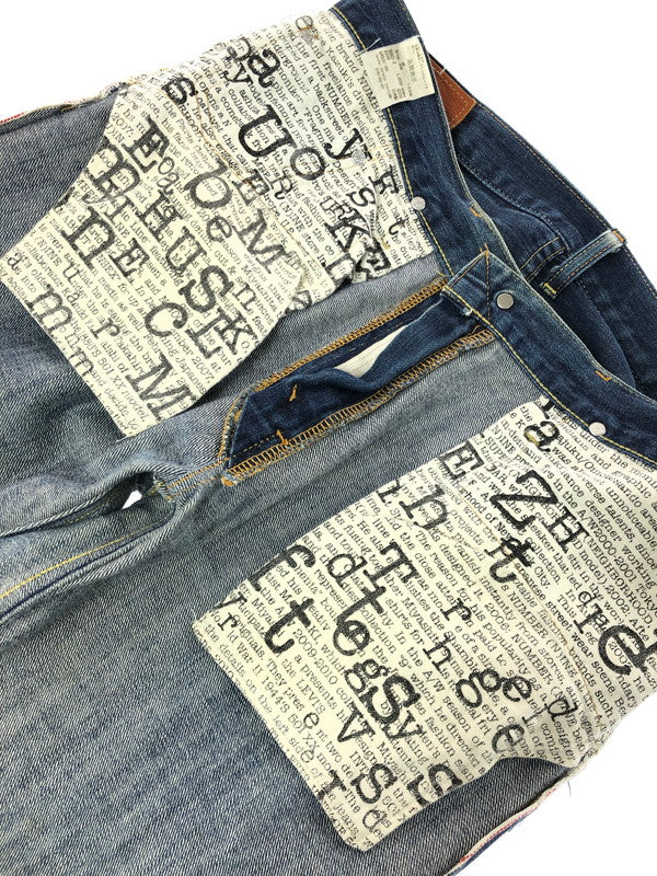 【中古品】【メンズ】 LEVI'S リーバイス × LEFTY JEAN BY TAKAHIRO KURAISHI レフティー ジーン バイ タカヒロ クライシ DENIM PANTS LJB02-0001 L205 デニムパンツ ボトムス 157-260729-rt-20-tagh サイズ：31 カラー：インディゴ 万代Net店