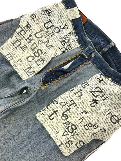 【中古品】【メンズ】 LEVI'S リーバイス × LEFTY JEAN BY TAKAHIRO KURAISHI レフティー ジーン バイ タカヒロ クライシ DENIM PANTS LJB02-0001 L205 デニムパンツ ボトムス 157-260729-rt-20-tagh サイズ：31 カラー：インディゴ 万代Net店