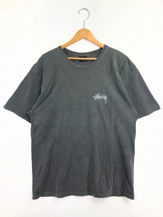 【中古品】【メンズ】 STUSSY ステューシー 8 BALL PIGMENT DYED TEE DARK GRAY ８ボール ピグメント Tシャツ トップス 142-260723-rt-06-tagh サイズ：L カラー：グレー 万代Net店