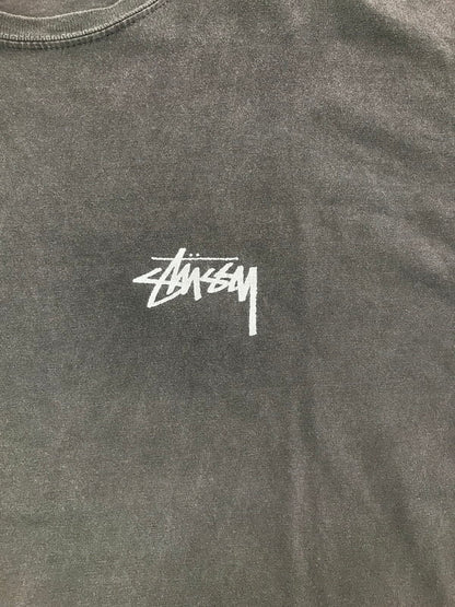 【中古品】【メンズ】 STUSSY ステューシー 8 BALL PIGMENT DYED TEE DARK GRAY ８ボール ピグメント Tシャツ トップス 142-260723-rt-06-tagh サイズ：L カラー：グレー 万代Net店