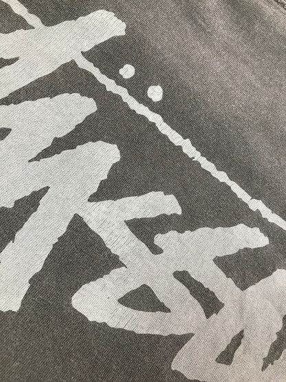 【中古品】【メンズ】 STUSSY ステューシー 8 BALL PIGMENT DYED TEE DARK GRAY ８ボール ピグメント Tシャツ トップス 142-260723-rt-06-tagh サイズ：L カラー：グレー 万代Net店