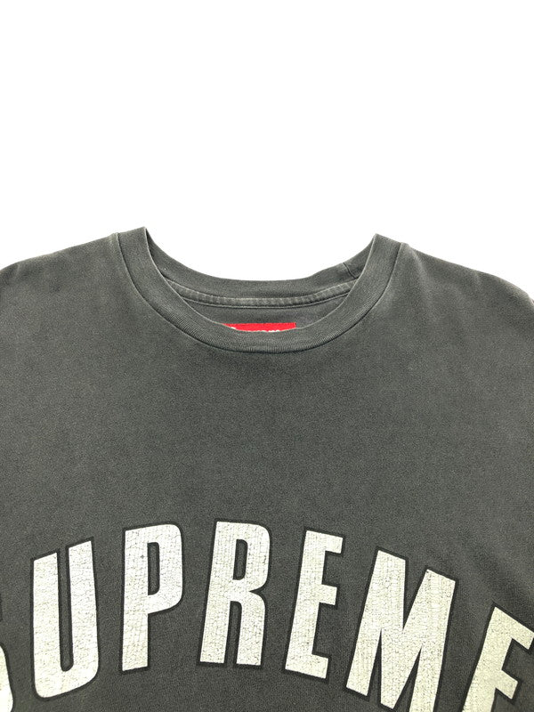 【中古品】【メンズ】 SUPREME シュプリーム 24SS CRACKED ARC S/S TOP クラックド アーチロゴ ショートスリーブトップ 半袖 Tシャツ 149-260802-hi-10-tagh サイズ：XL カラー：ブラック 万代Net店