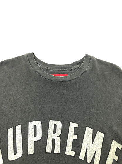 【中古品】【メンズ】 SUPREME シュプリーム 24SS CRACKED ARC S/S TOP クラックド アーチロゴ ショートスリーブトップ 半袖 Tシャツ 149-260802-hi-10-tagh サイズ：XL カラー：ブラック 万代Net店