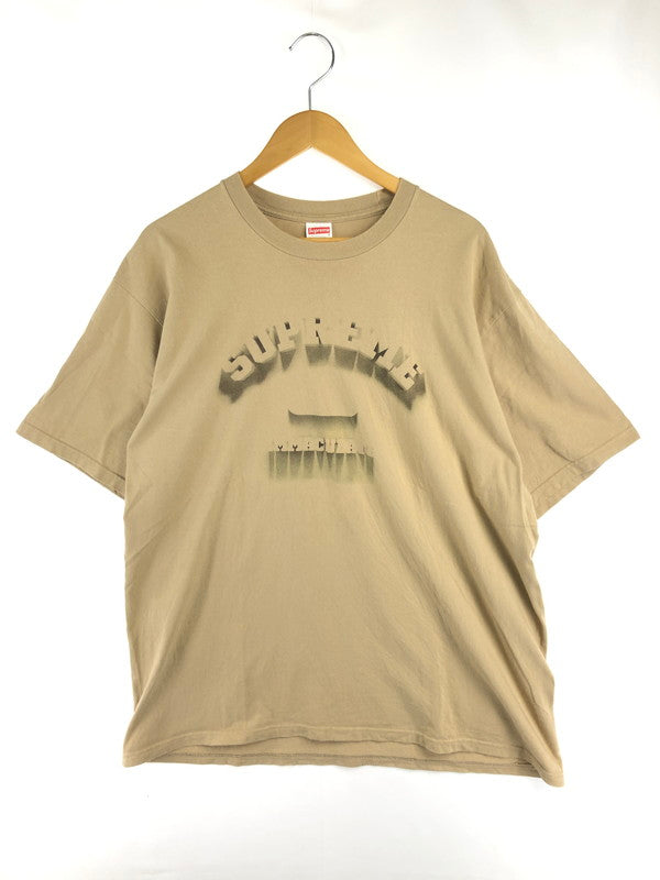 【中古品】【メンズ】 SUPREME シュプリーム 24SS SHADOW TEE シャドウTシャツ アーチロゴ 半袖 Tシャツ カットソー 149-260802-hi-08-tagh サイズ：XL カラー：カーキ 万代Net店