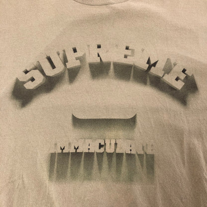 【中古品】【メンズ】 SUPREME シュプリーム 24SS SHADOW TEE シャドウTシャツ アーチロゴ 半袖 Tシャツ カットソー 149-260802-hi-08-tagh サイズ：XL カラー：カーキ 万代Net店