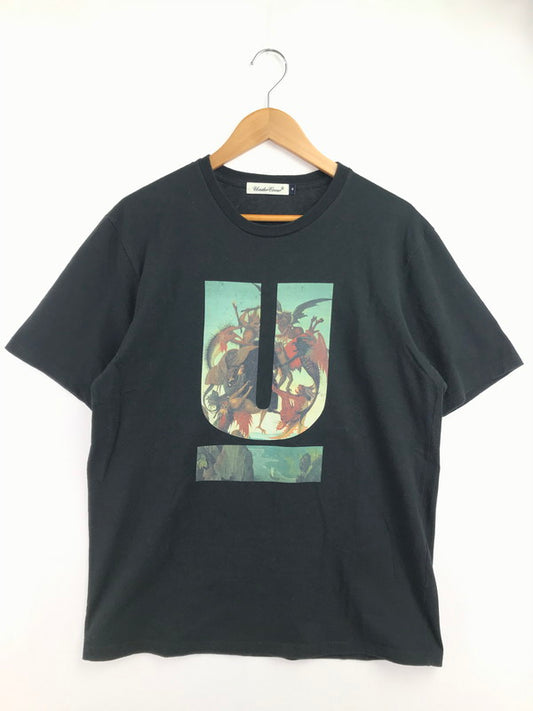 【中古品】【メンズ】 UNDER COVER アンダーカバー U × DEVIL GRAPHIC DESIGN T-SHIRT グラフィック デザイン Tシャツ トップス 140-260723-rt-14-tagh サイズ：4 カラー：ブラック 万代Net店