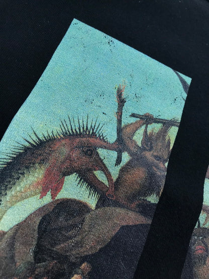 【中古品】【メンズ】 UNDER COVER アンダーカバー U × DEVIL GRAPHIC DESIGN T-SHIRT グラフィック デザイン Tシャツ トップス 140-260723-rt-14-tagh サイズ：4 カラー：ブラック 万代Net店