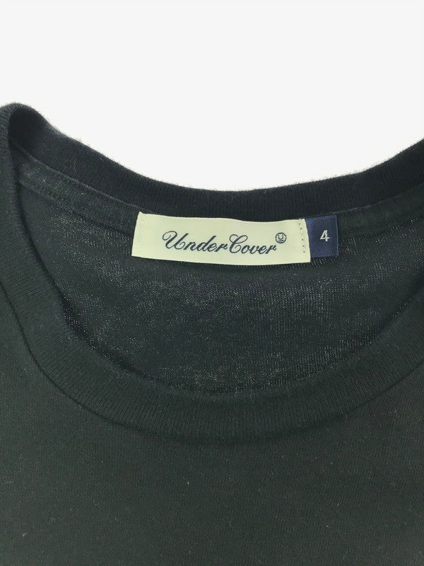 【中古品】【メンズ】 UNDER COVER アンダーカバー U × DEVIL GRAPHIC DESIGN T-SHIRT グラフィック デザイン Tシャツ トップス 140-260723-rt-14-tagh サイズ：4 カラー：ブラック 万代Net店