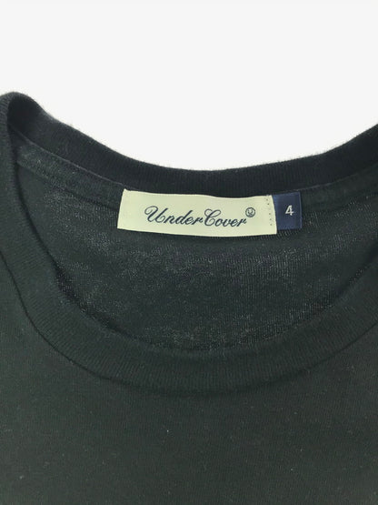 【中古品】【メンズ】 UNDER COVER アンダーカバー U × DEVIL GRAPHIC DESIGN T-SHIRT グラフィック デザイン Tシャツ トップス 140-260723-rt-14-tagh サイズ：4 カラー：ブラック 万代Net店