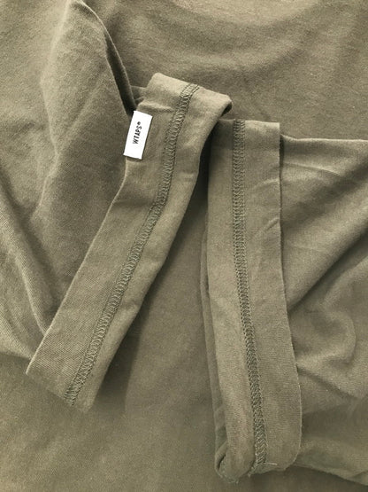 【中古品】【メンズ】 WTAPS ダブルタップス PXTEE KHAKI 201ATDT-CSM02S ショートスリーブ Tシャツ カーキ トップス 142-260726-rt-12-tagh サイズ：2 カラー：カーキ 万代Net店