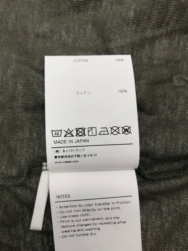 【中古品】【メンズ】 WTAPS ダブルタップス PXTEE KHAKI 201ATDT-CSM02S ショートスリーブ Tシャツ カーキ トップス 142-260726-rt-12-tagh サイズ：2 カラー：カーキ 万代Net店