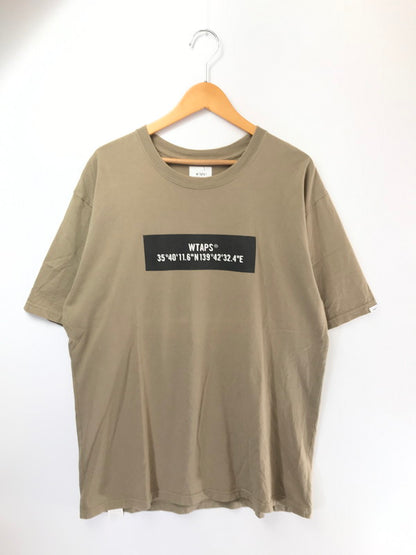 【中古品】【メンズ】 WTAPS ダブルタップス 20SS WTINC TEE KHAKI 20年春夏モデル ショートスリーブ Tシャツ 142-260726-rt-11-tagh サイズ：4 カラー：カーキ 万代Net店