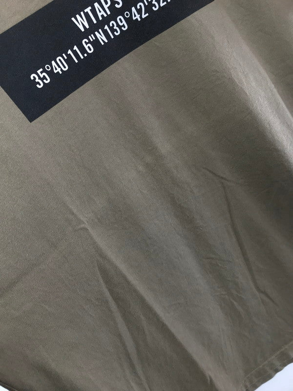 【中古品】【メンズ】 WTAPS ダブルタップス 20SS WTINC TEE KHAKI 20年春夏モデル ショートスリーブ Tシャツ 142-260726-rt-11-tagh サイズ：4 カラー：カーキ 万代Net店