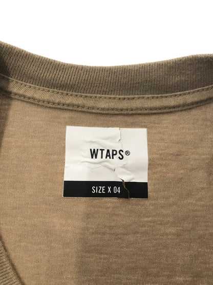 【中古品】【メンズ】 WTAPS ダブルタップス 20SS WTINC TEE KHAKI 20年春夏モデル ショートスリーブ Tシャツ 142-260726-rt-11-tagh サイズ：4 カラー：カーキ 万代Net店