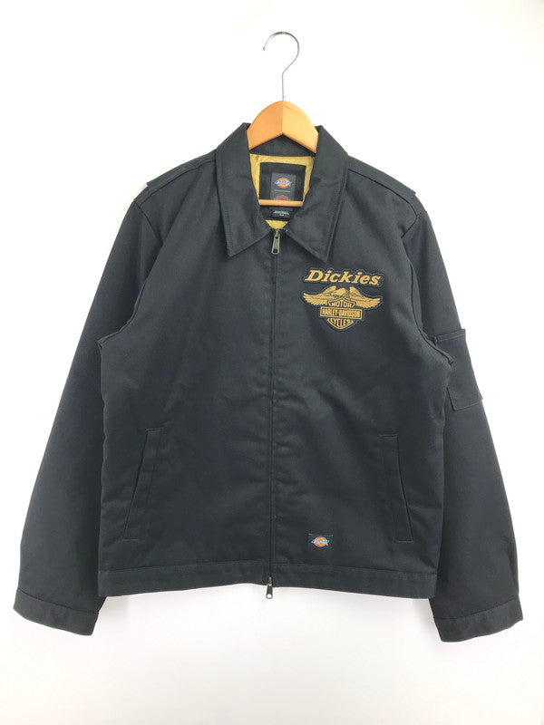 【中古品】【メンズ】 DICKIES × HARLEY-DAVIDSON ハーレーダビッドソン QUILTED LINED EISENHOWER JACKET 97426 キルティング アイゼン ハワージャケット 145-260723-rt-03-tagh サイズ：M カラー：ブラック 万代Net店