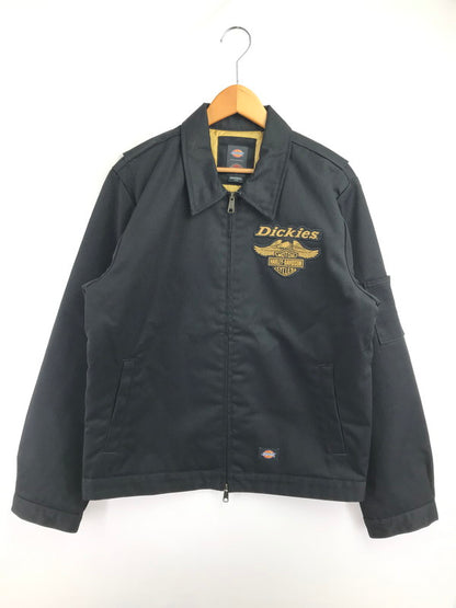 【中古品】【メンズ】 DICKIES × HARLEY-DAVIDSON ハーレーダビッドソン QUILTED LINED EISENHOWER JACKET 97426 キルティング アイゼン ハワージャケット 145-260723-rt-03-tagh サイズ：M カラー：ブラック 万代Net店